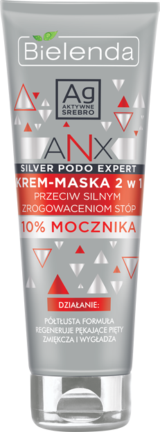 Bielenda Anx Podo Expert Krem Maska 2w1 Przeciw Silnym Zrogowaceniom 100ml