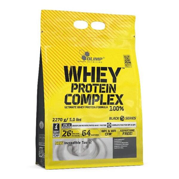 Olimp Nutrition Whey Protein Complex 100% Vanilla Ice Cream Protein Supplement for Athletes 2270g