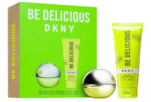 DKNY Be Delicious Gift Set Woda Perfumowana 30ml EDP Balsam do Ciała 100ml Zestaw dla Kobiet 1 Sztuka