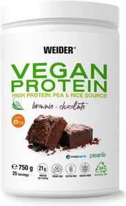Weider Vegan Protein, Brownie Chocolate - 750g