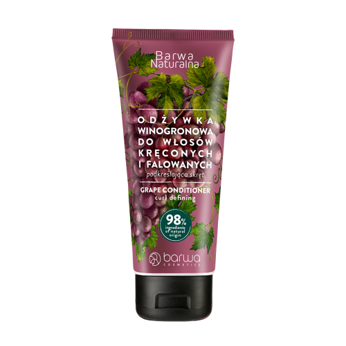Barwa Natural Grape Conditioner for Curly and Wavy Hair - Luxury Care