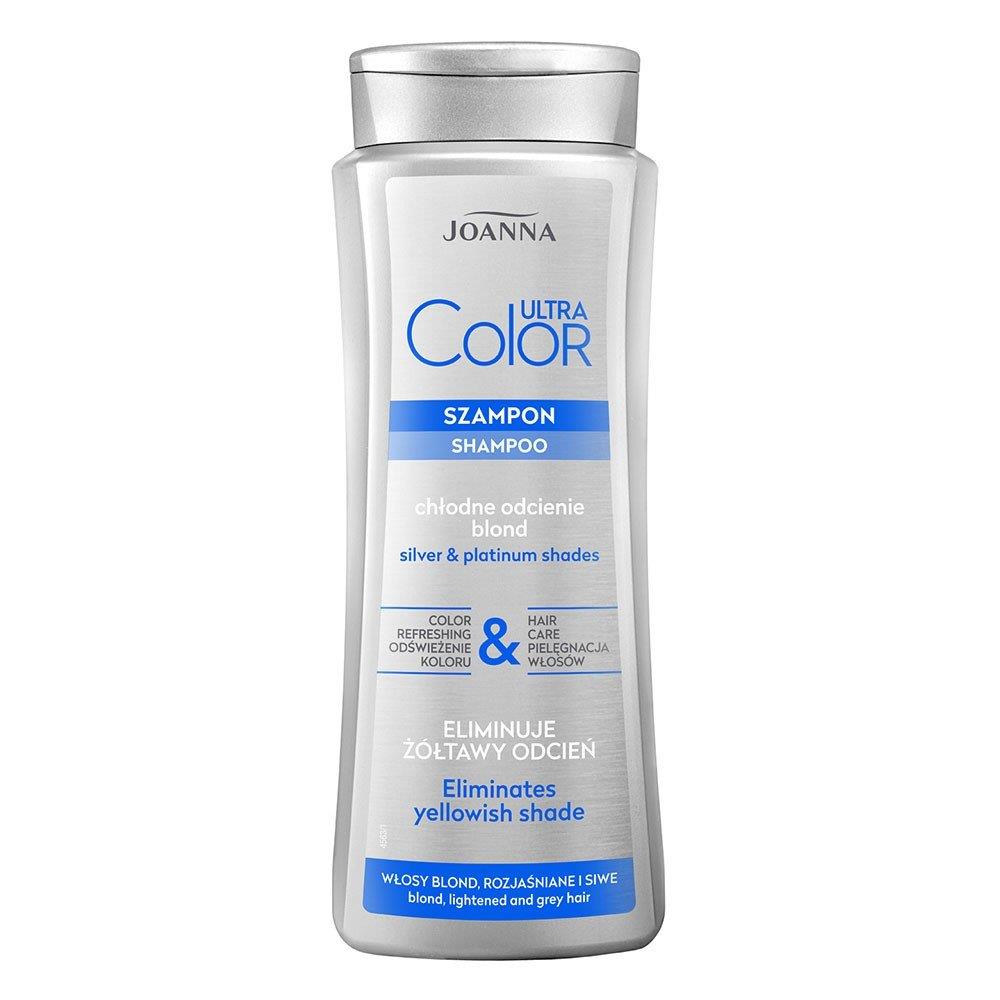 Joanna Ultra Color Shampoo for Gray Blonde and Lightened Hair Cool Shades 400ml