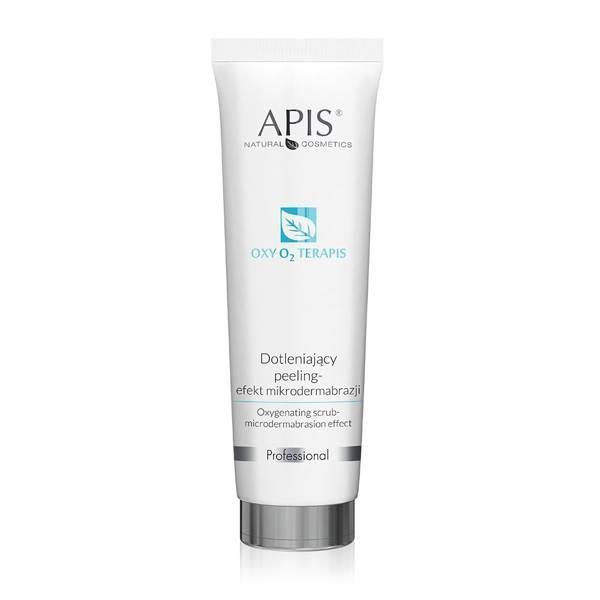 Apis Professional Oxy O2 Therapies Oxygenating Scrub With Microdermabrasion Effect for Grey and Tired Skin 100ml
