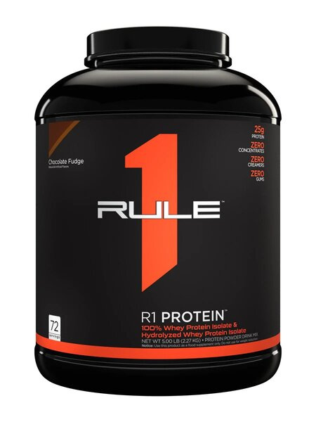 Rule One R1 Protein, Chocolate Fudge - 2270g