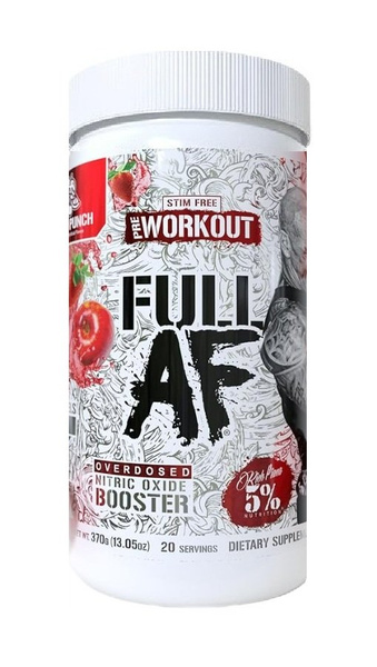 5% Nutrition Full AF Pre-Workout Powder for Muscle Pump 370g