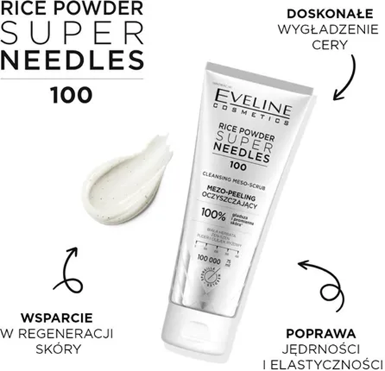 Eveline Super Needles Rice Powder 100 Cleansing Meso-Peeling 75ml