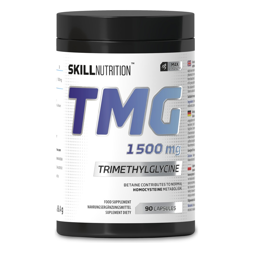 Skill Nutrition TMG Trimetyloglicyna 1500mg 90 kapsułek wegańskich