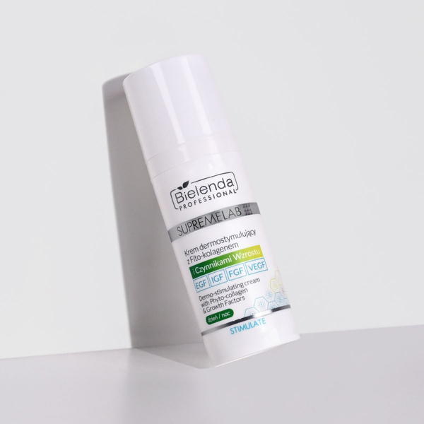 Bielenda Professional Supremelab Stimulate Derm Dermostimulating Cream with Phyto Collagen and  Growth Factors 50ml