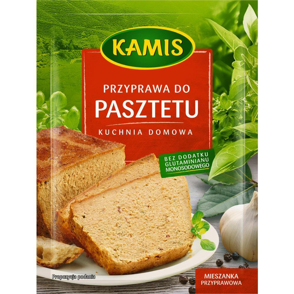 Kamis Polish Cuisine Seasoning for Noble Pate from Oven 17g