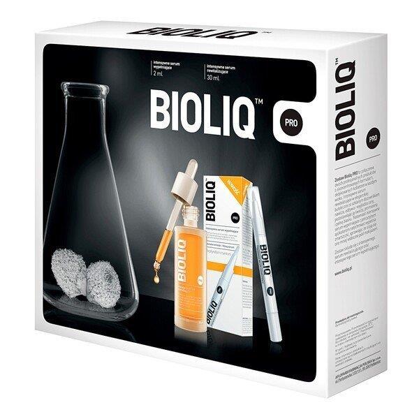 Bioliq Pro Luxury Skincare Set: Intensive Revitalizing Serum 30ml + Premium Wrinkle-Filling Serum 2ml