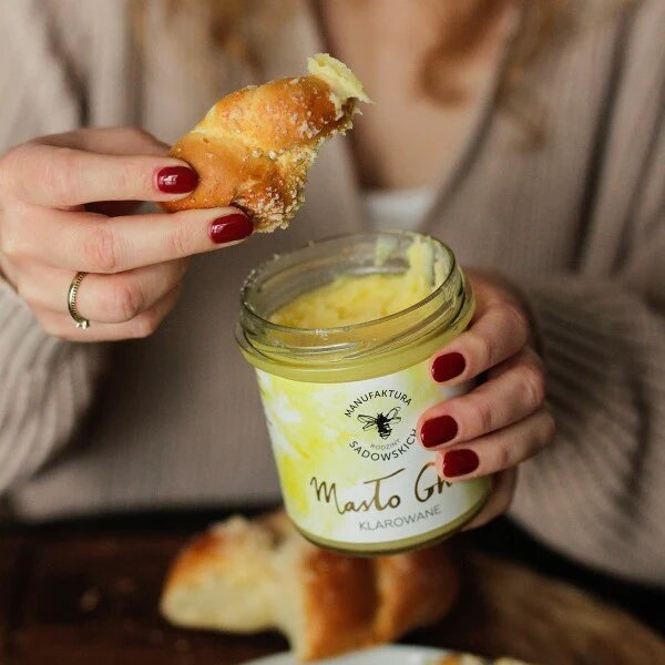 Pasieki Sadowskich Masło Ghee Klarowane 350ml