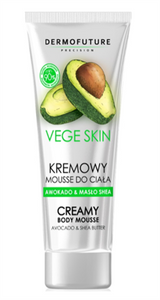 Dermofuture Vege Skin Creamy Body Mousse with Avocado and Shea Butter 200ml