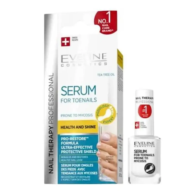 Eveline Problematic Toe Nails Treatment Nourishes and Protects 12ml