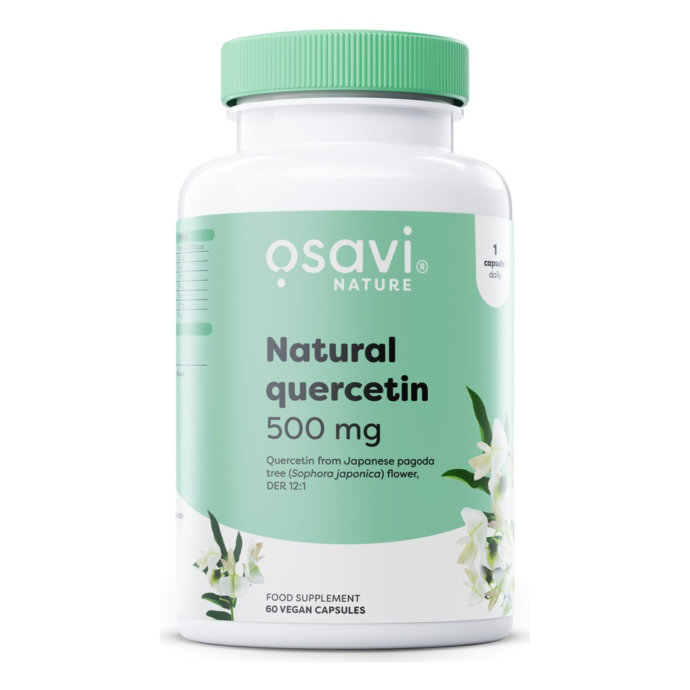 Osavi Natural Quercetin 500mg High Potency Bioflavonoid 60 Vegan Caps