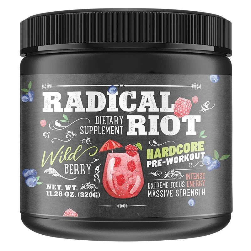 American Supps Radical Riot V3 Przedtreningówka Na Energię i Skupienie 340g