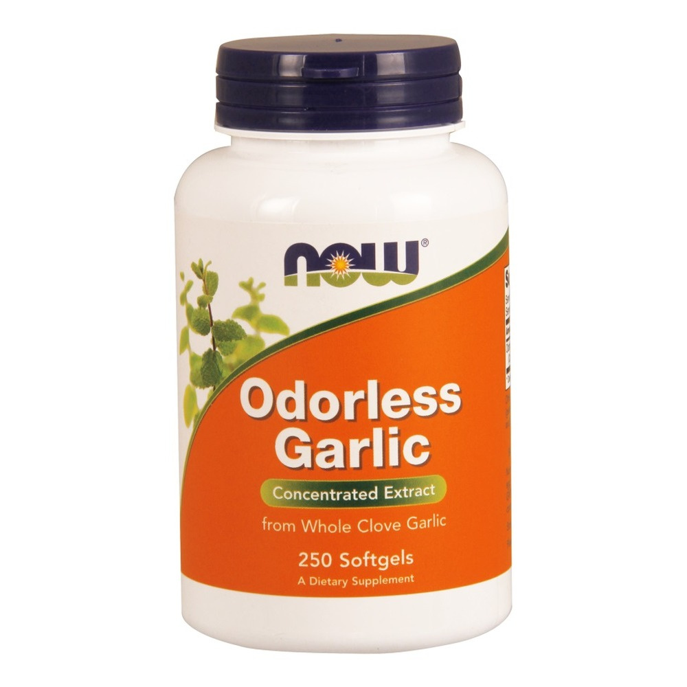 Now Foods Odorless Garlic 250 Capsules