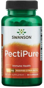 Swanson PectiPure 600mg Modyfikowana Pektyna Cytrusowa 60 Kapsułek