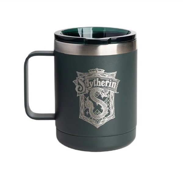 SmartShake Bohtal Insulated Coffee Mug - Harry Potter, Slytherin - 350 ml.