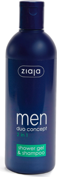 Ziaja Men 2w1 Żel pod Prysznic i Szampon dla Każdego Rodzaju Skóry 300ml