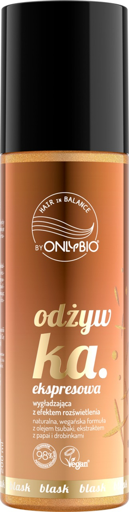 OnlyBio Hair in Balance Express Smoothing Conditioner with Brightening Effect 200ml