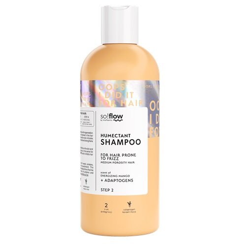 So!Flow Szampon Humektantowy do Włosów Średnioporowatych i z Tendencją do Puszenia 400 ml