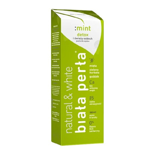 Biala Perła Toothpaste without Fluoride Mint 75ml