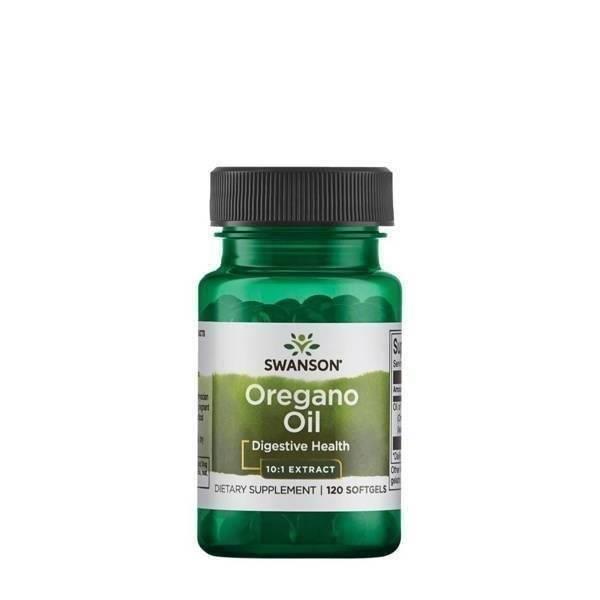 Swanson Oregano Oil for Digestive Health 10:1 Extract 150mg 120 Softgels