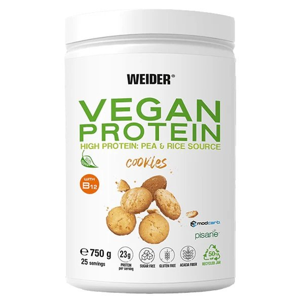Weider Vegan Protein, Cookies - 750g