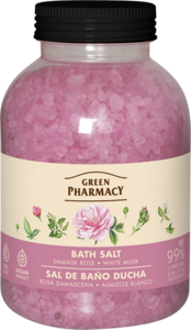 Green Pharmacy Bath Salts Damask Rose and White Musk 1000g
