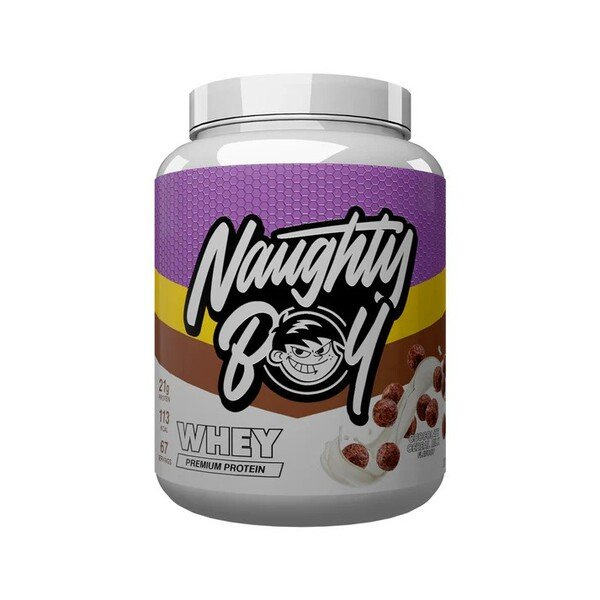 Naughty Boy Advanced Whey Protein Powder Chocolate Cereal Milk For Muscle Growth 2010g