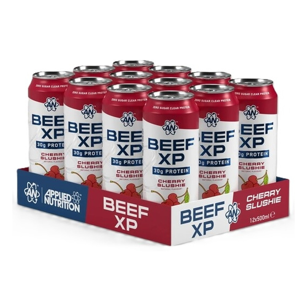 Applied Nutrition Beef XP Cans, Cherry Slushie 12 x 500ml