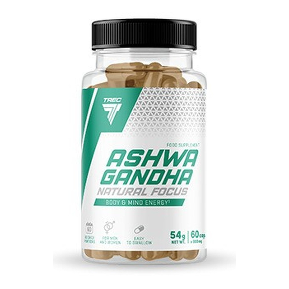 Trec Nutrition Ashwagandha Natural Focus ekstrakty roślinne 60 kapsułek