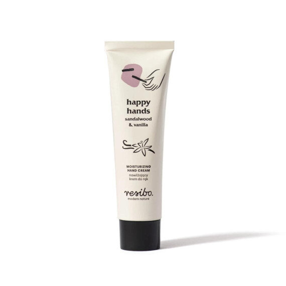 Resibo Happy Hands Moisturizing Hand Cream Sandalwood and Vanilla 50ml