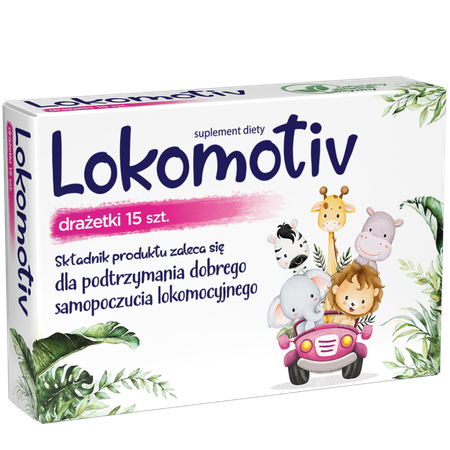 Lokomotiv dla Podtrzymania Dobrego Samopoczucia Lokomocyjnego 15 Sztuk