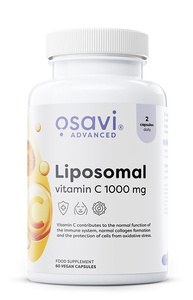 Osavi Liposomal Vitamin C 1000mg for Immune Support 60 Vcaps