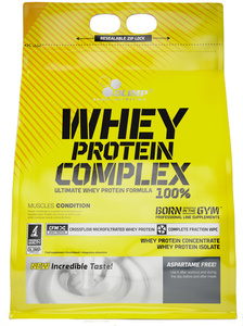 Olimp Nutrition Whey Protein Complex 100% Odżywka Białkowa Truskawkowa dla Sportowców 2270g