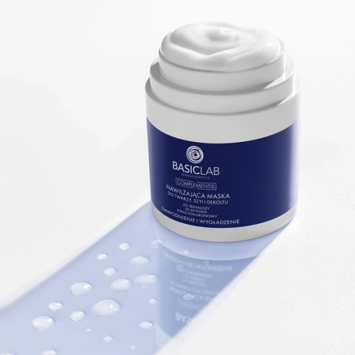 BasicLab Dermocosmetics Complementis Nawilżająca Maska do Twarzy Szyi i Dekoltu 50ml