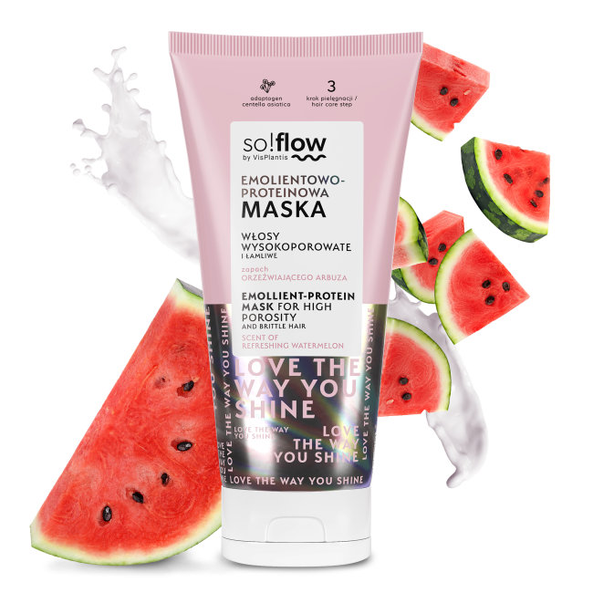 So!Flow Emollient-Protein Mask for Highly Porous and Brittle Hair 200ml