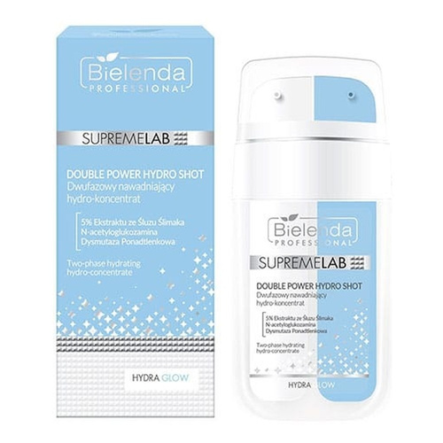 Bielenda Professional Supremelab Two-Phase Hydrating Hydro-Concentrate with Snail Slime Extract for Dry and Tired Skin 30ml