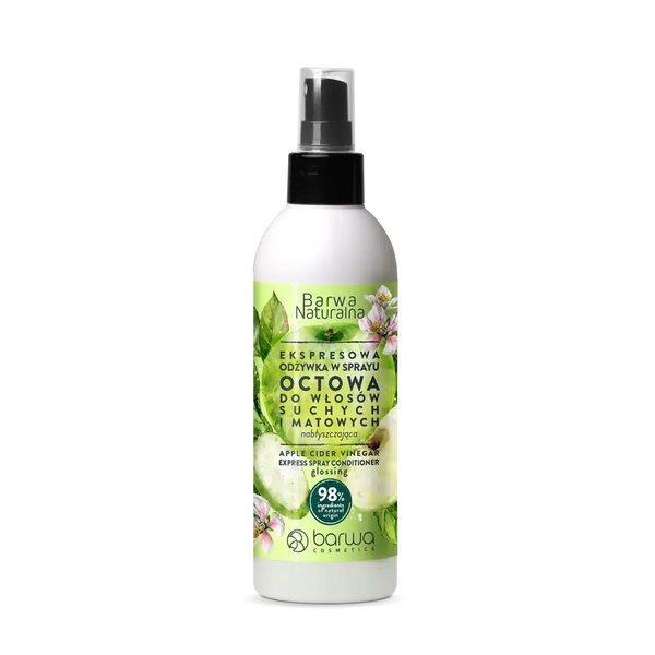 Barwa Natural Vinegar Hair Spray for Dry and Dull Hair 200ml