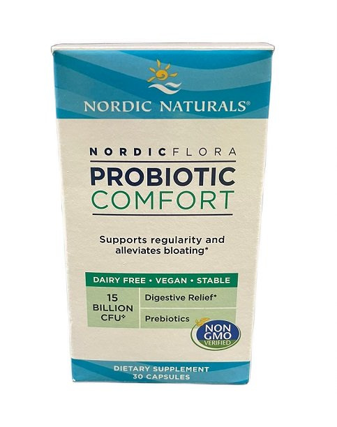 Nordic Naturals Nordic Flora Probiotic Comfort Probiotyk Na Komfort Trawienny 30 Kapsułek