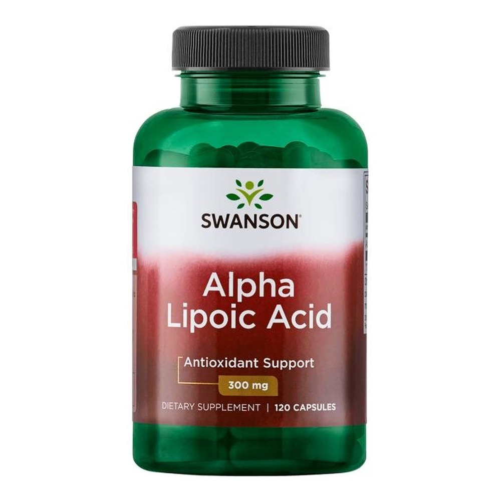 Swanson Alpha Lipoic Acid 300mg 120 Capsules