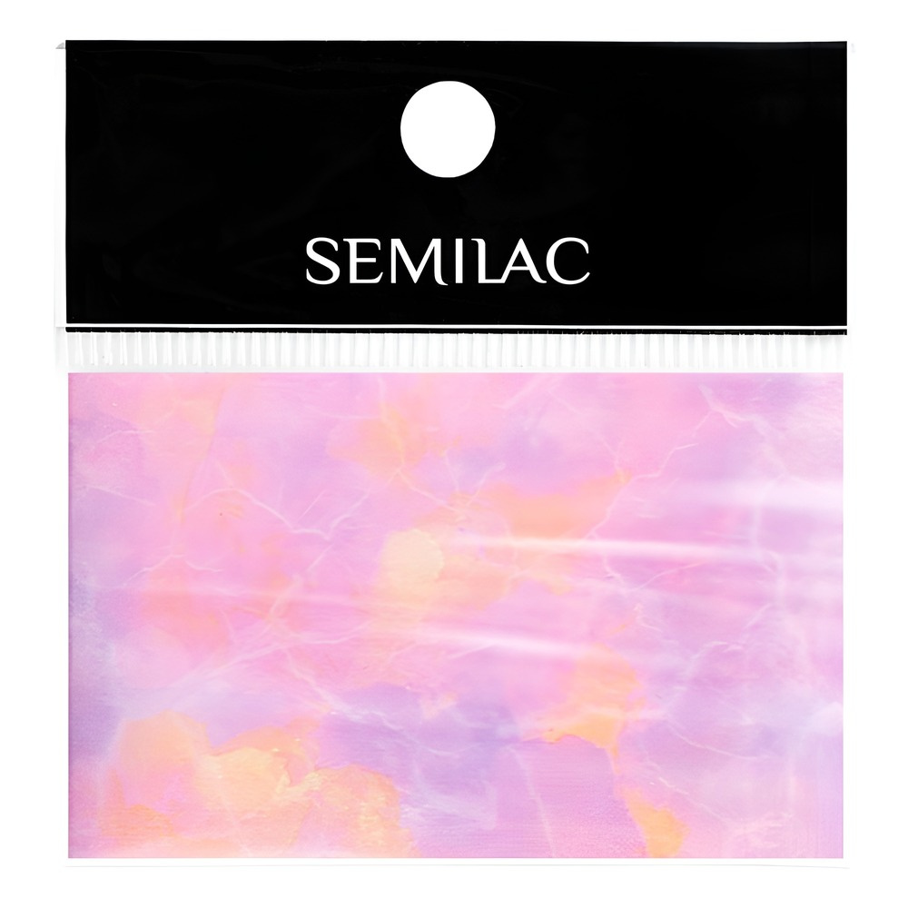 Semilac Nail Transfer Foil Pink Marble 11