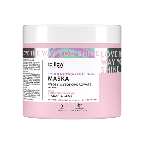 So!Flow Emollient-Protein Mask for High Porosity and Brittle Hair 400ml