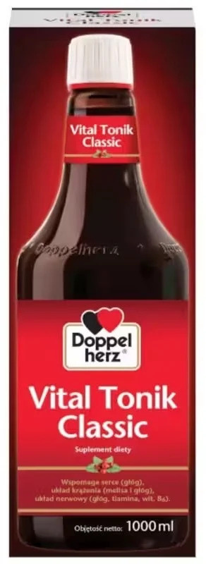 Doppelherz Vital Tonik Classic  Codzienne Wsparcie dla Aktywnych Osób 1 l
