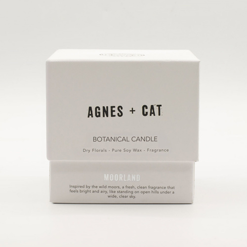Agnes + Cat Botanical Soy Wax Candle - Moorland