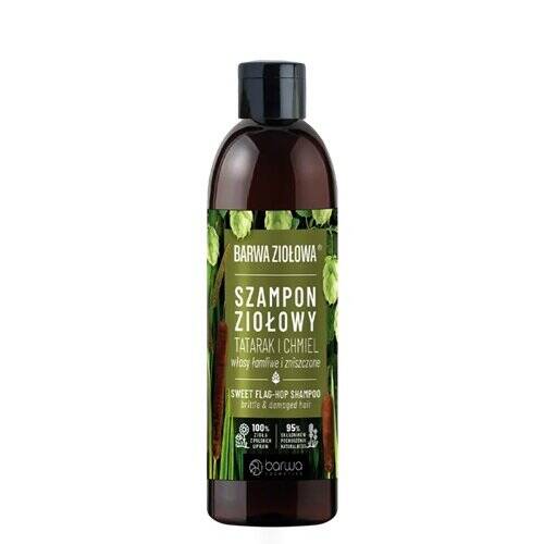 Barwa Herbal Shampoo Calamus and Hops for Damaged and Brittle Hair 250ml