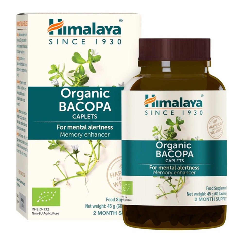 Himalaya Organic Bacopa 60 Capsules