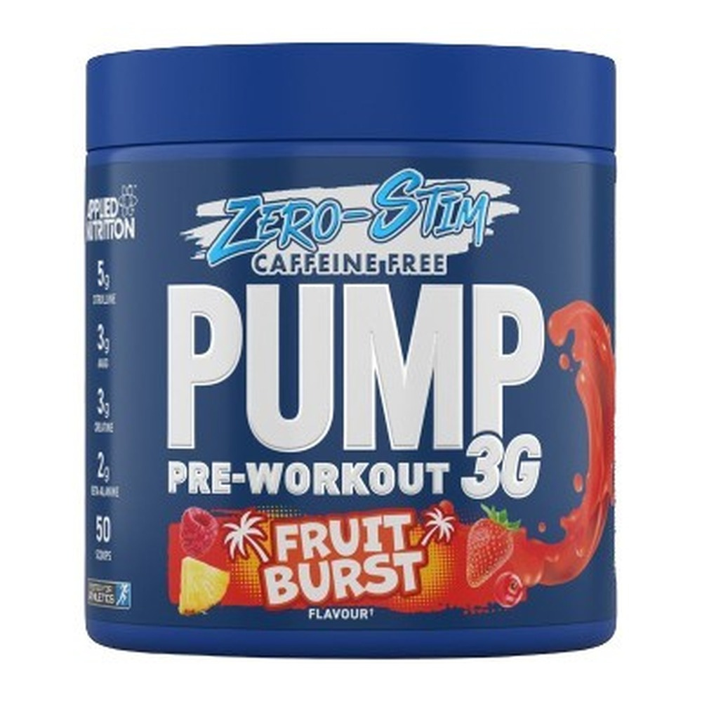 Applied Nutrition Pump 3G Przedtreningówka bez stymulantów, Owocowy miks 375g