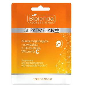 Bielenda SupremeLab Energy Boost Illuminating and Moisturizing Mask with Ultrastable Vitamin C 1 Piece